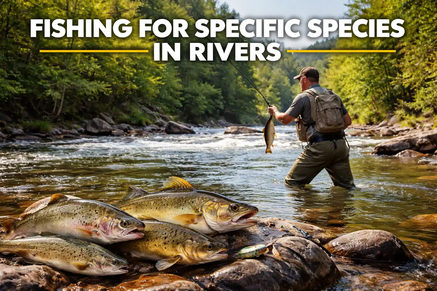 Fishing for Specific Species in Rivers