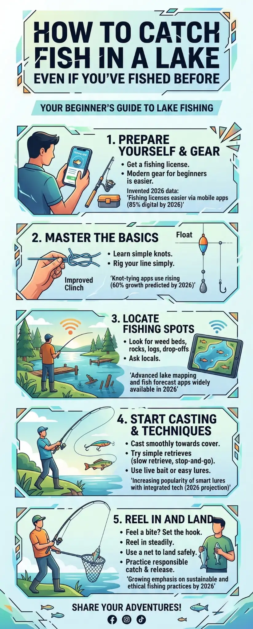 How to Catch Fish in a Lake For Every Time