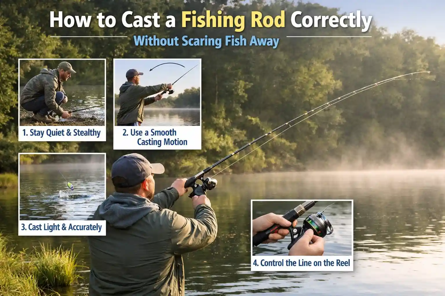 How to Cast a Fishing Rod